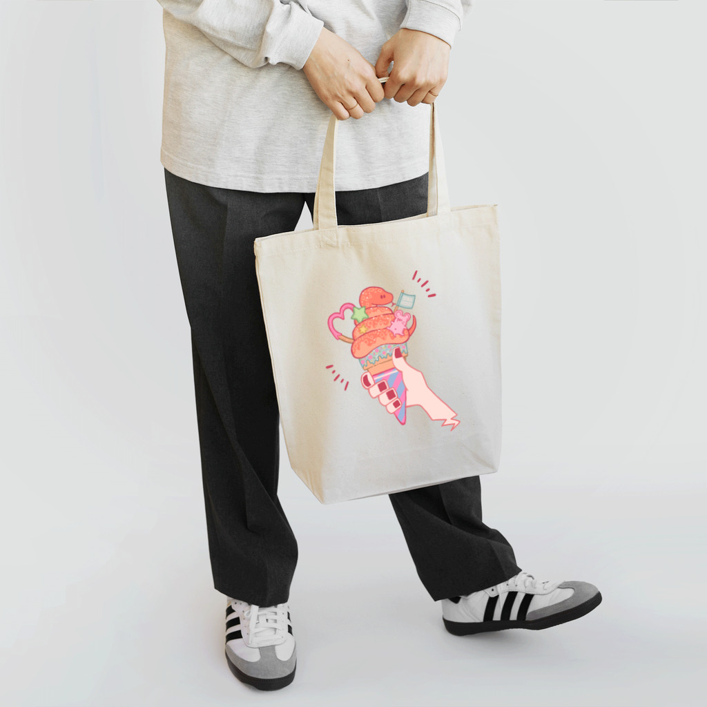 𝙍‌𝙀‌𝙏‌𝙊のアメラニくん Tote Bag