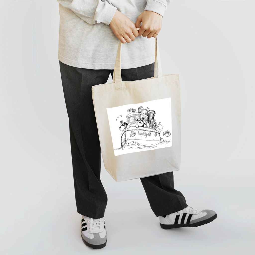 ルークの空のさぁ出航するよ Tote Bag