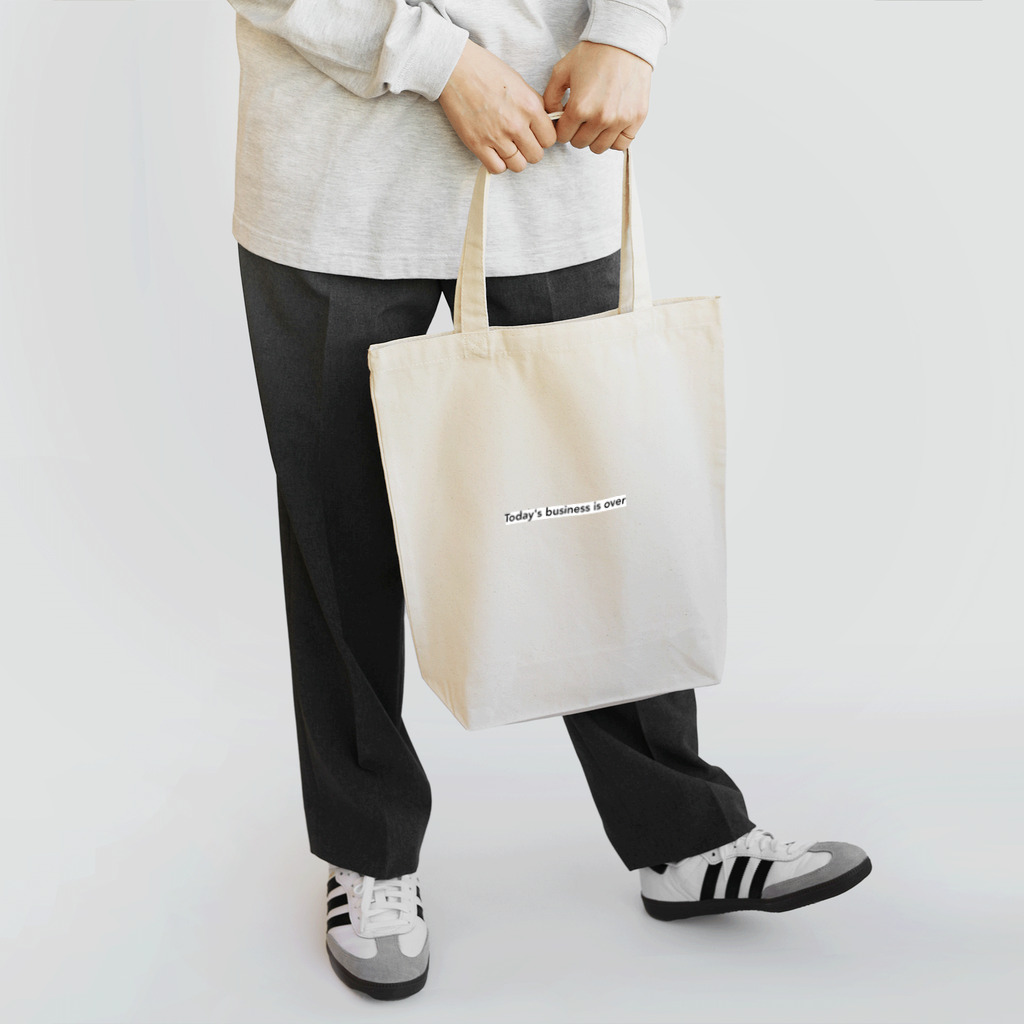 mint95のToday's business is over Tote Bag
