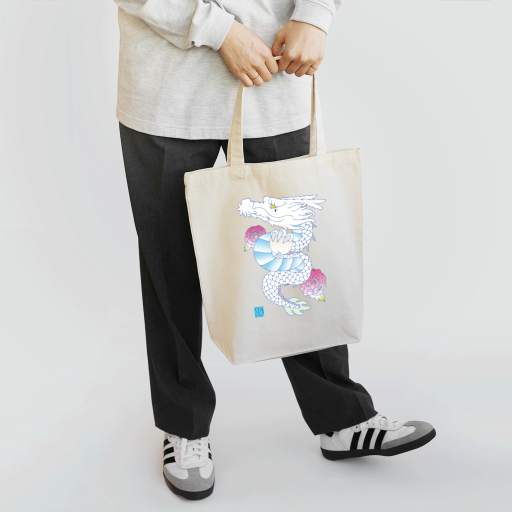 安岡亜蘭のdragon Tote Bag