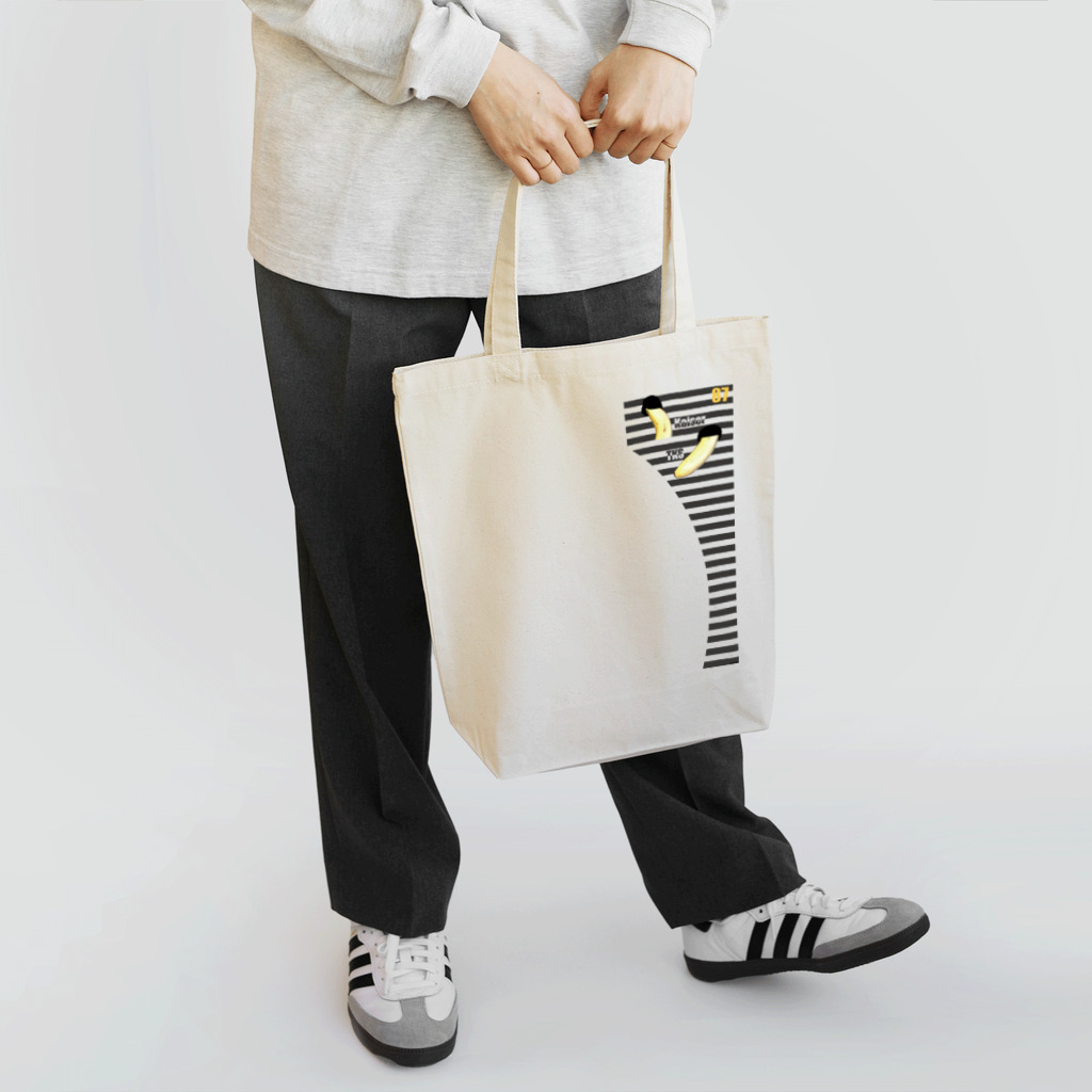 K. and His DesignのLOVE BANANA Tote Bag
