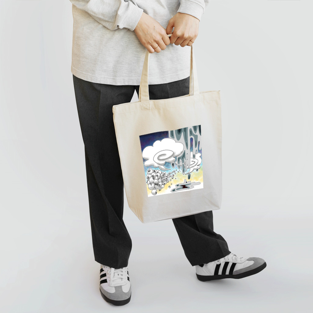 アルカリイオン水の夏のどろどろ Tote Bag