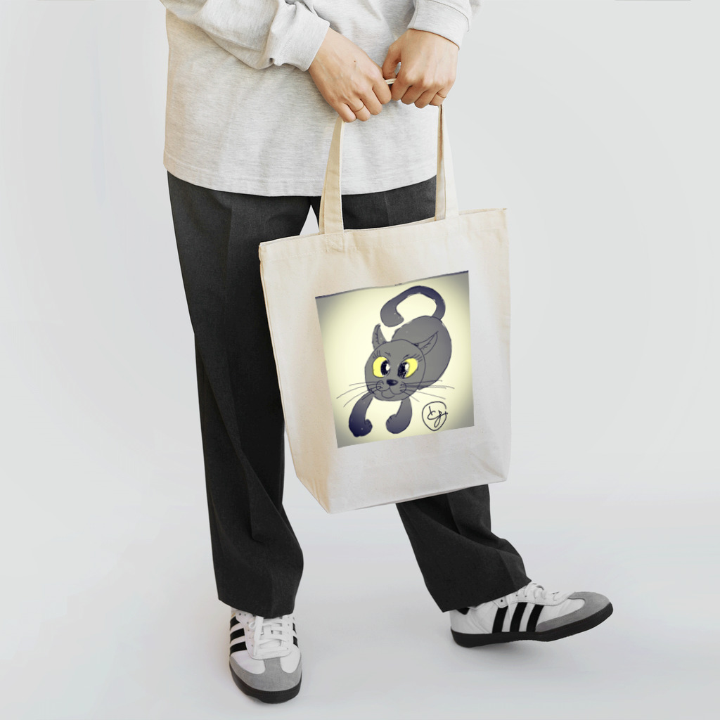 tomiy510のミチル(黒猫)とゆかいな仲間 Tote Bag