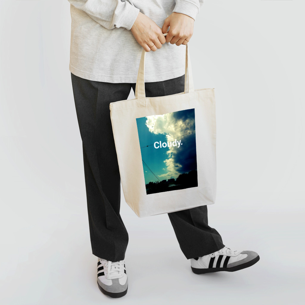 オシャハック！のCloudy. Tote Bag