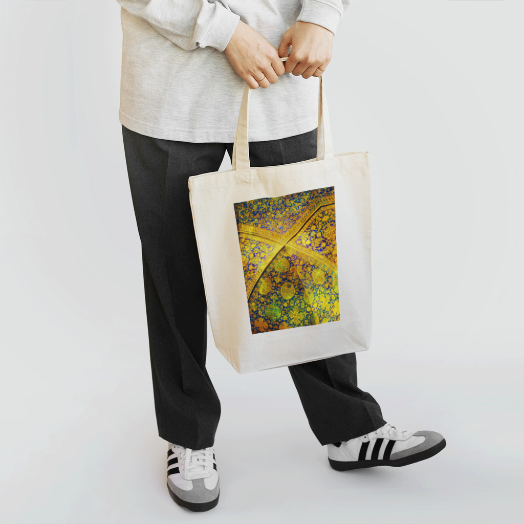 kohtaro_kyotoaboutのアラベスク：ペルシアの藍 Tote Bag