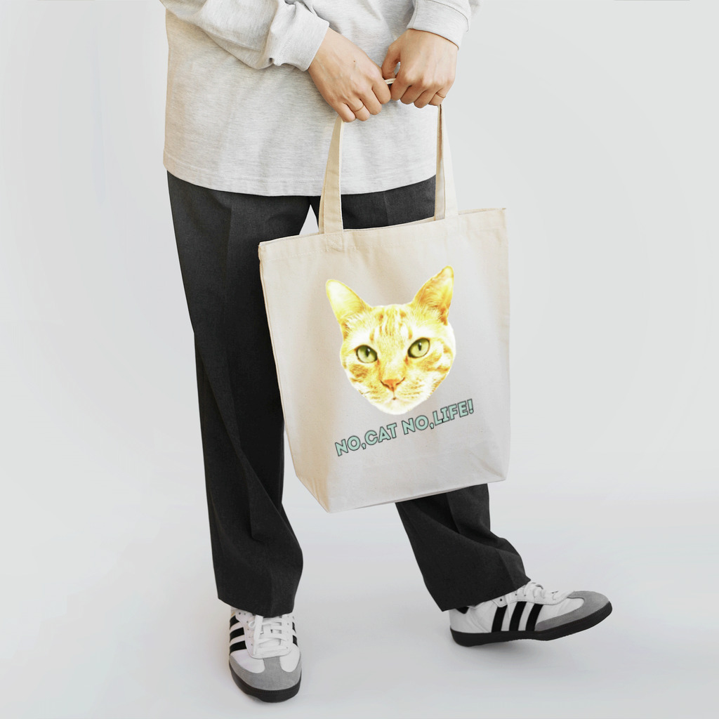 CYA-TO-RAのNO,CAT NO,LIFE! Tote Bag