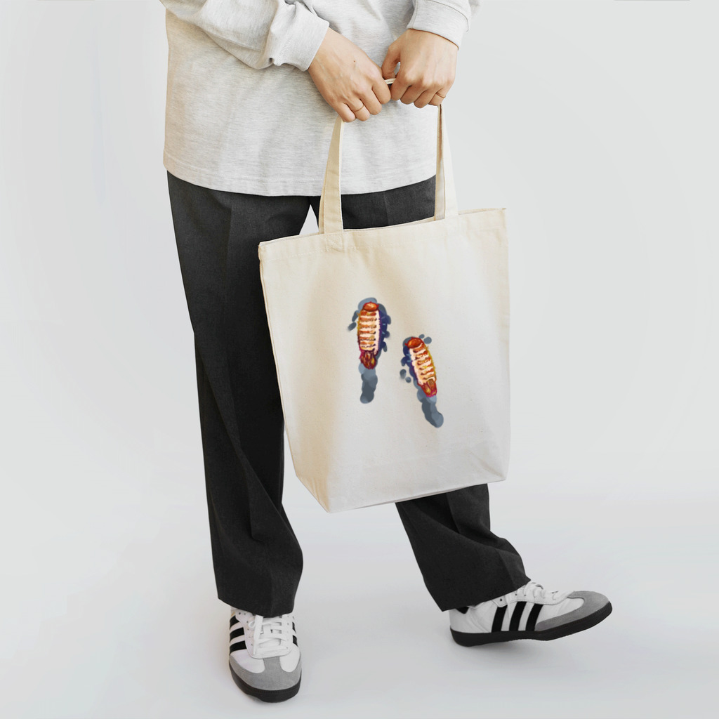 RI-YAのヒメマルカツオブシムシ（幼虫）グッズ Tote Bag