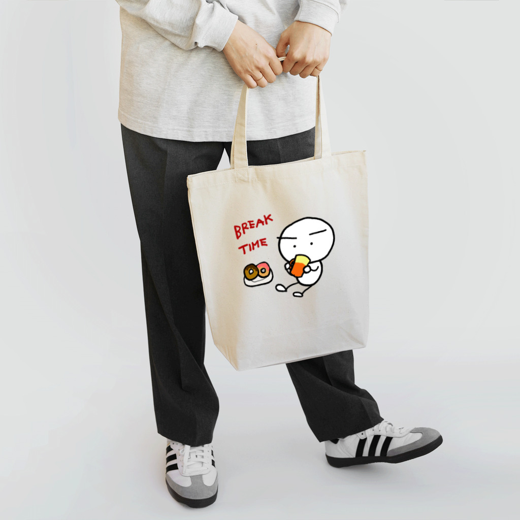 Mukのしろまるびと Tote Bag