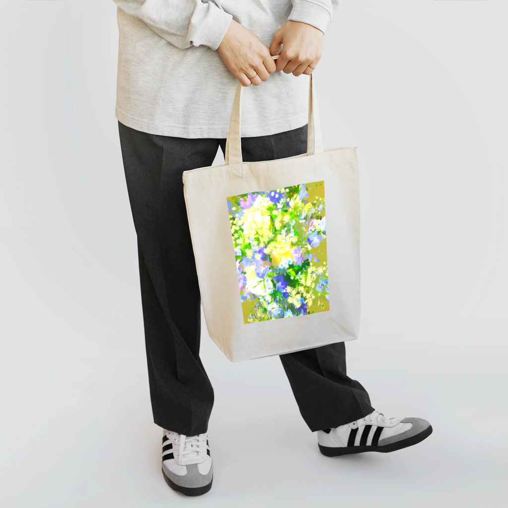 motomo.の青いブーケ. Tote Bag