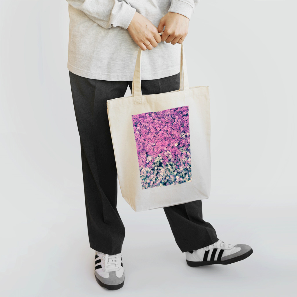 xxzzyのピンクとホワイト Tote Bag