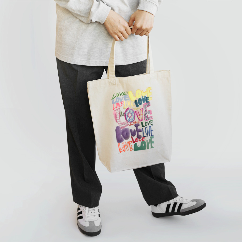 KIRAMEKU-YUKIのLOVE Tote Bag