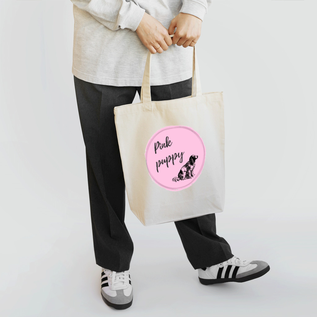 Pink puppyのPink puppy シリーズ Tote Bag