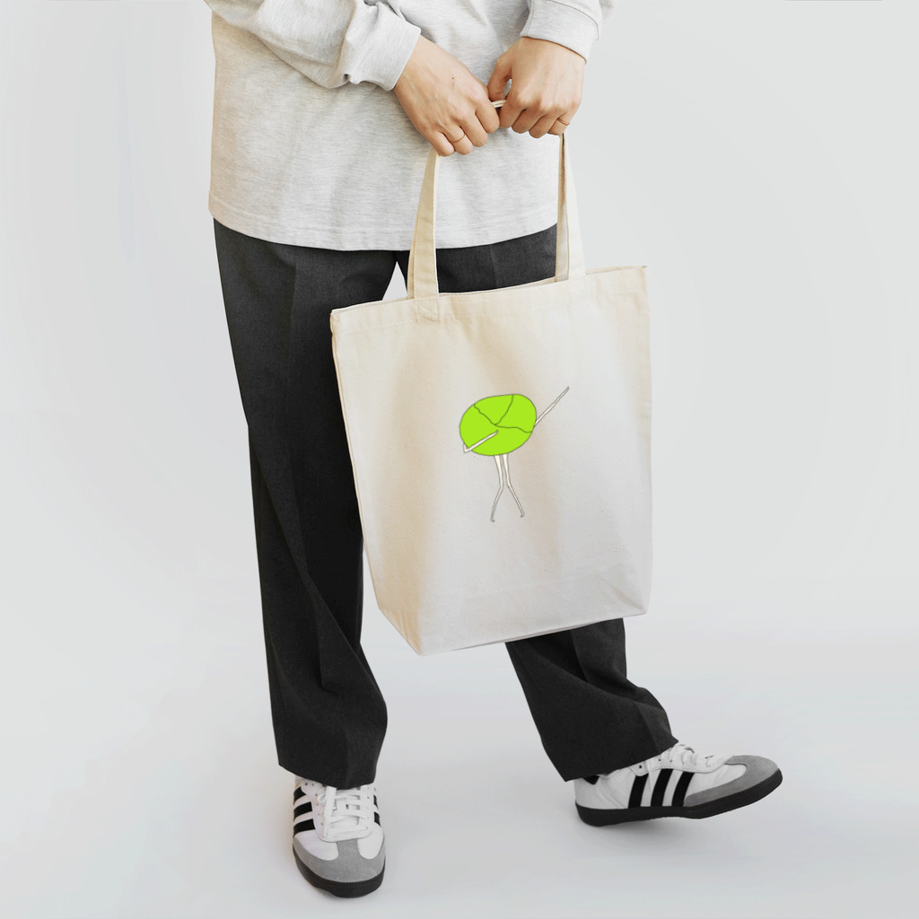 KEY_vegetableのNo.4 シャキーンキャベツ Tote Bag