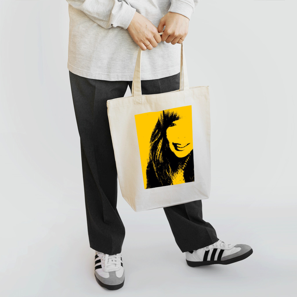 からふる屋さん のきいろは注意 Tote Bag