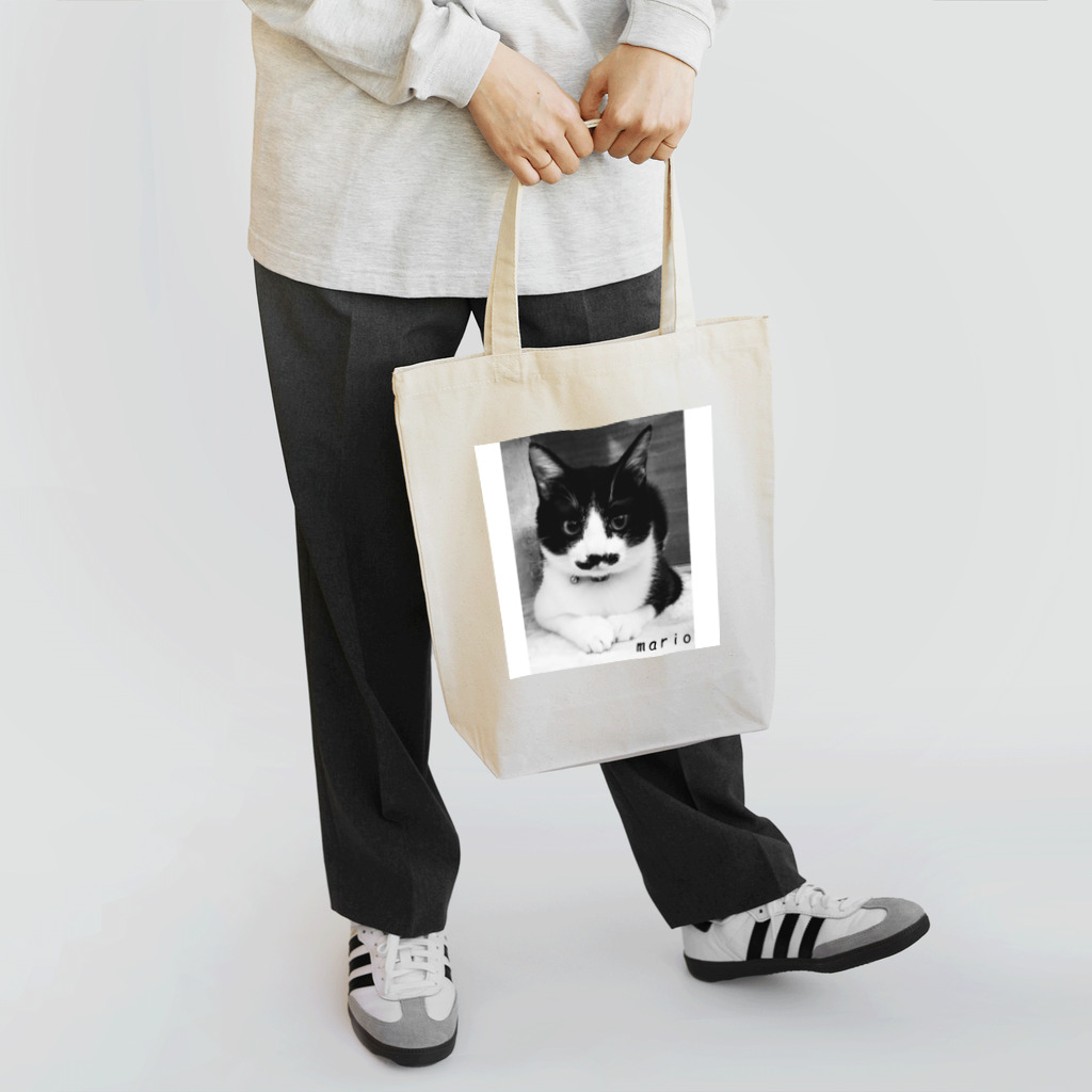 ひげ猫マリオのひげ猫マリオ Tote Bag