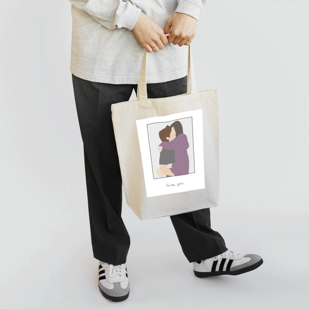 2525keechanのKISS   Tote Bag