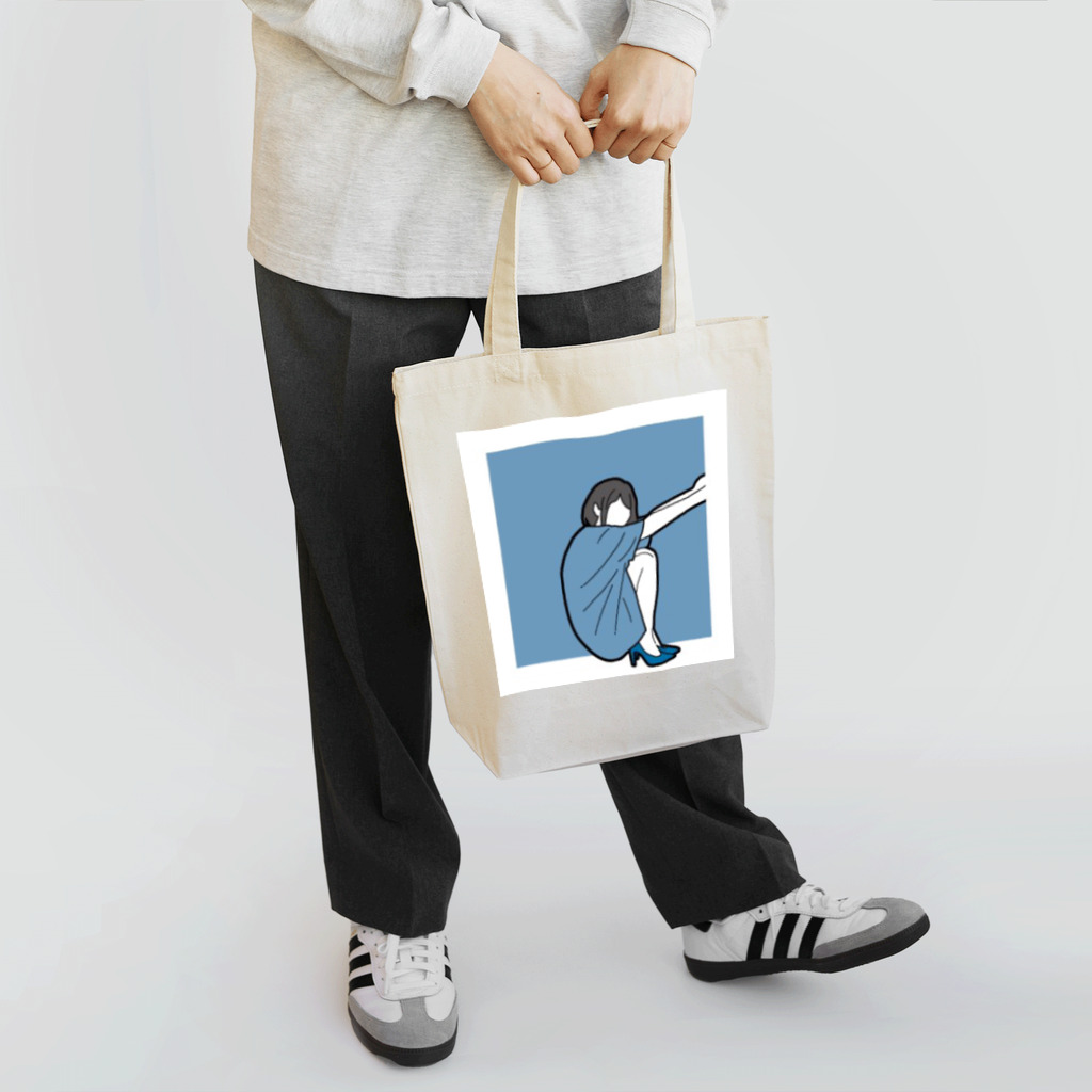 たまるのさんかくすわり Tote Bag