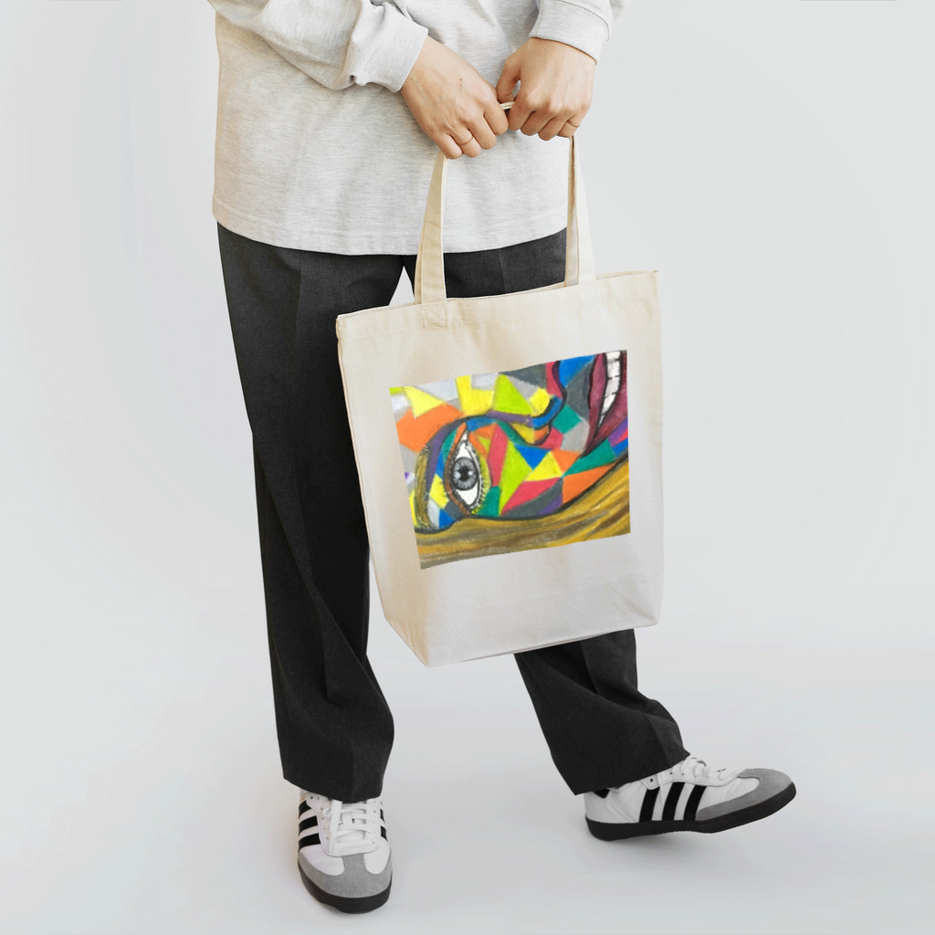 NAOKI1220のカラフル女の子オリジナル Tote Bag