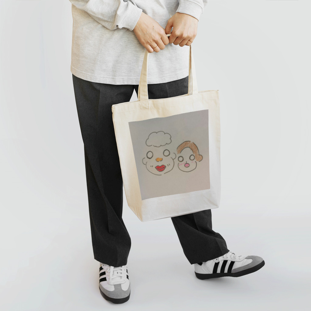 sarugumiのばあちゃんとさる Tote Bag