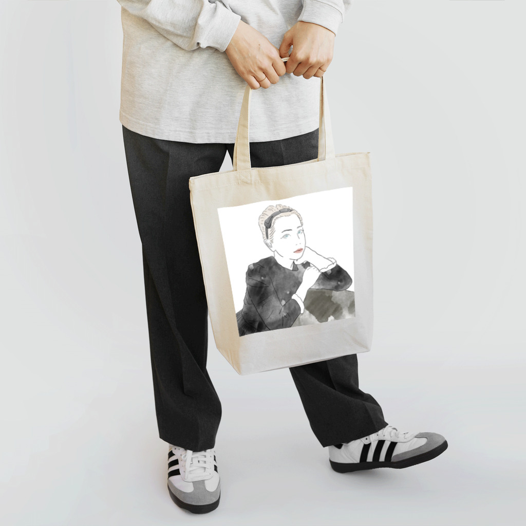 monacoocの青い目の女の子 Tote Bag