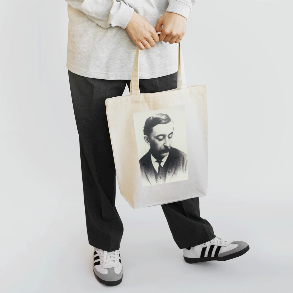 文豪の肖像、文学の世界のラフカディオ・ハーン（小泉八雲） トートバッグ