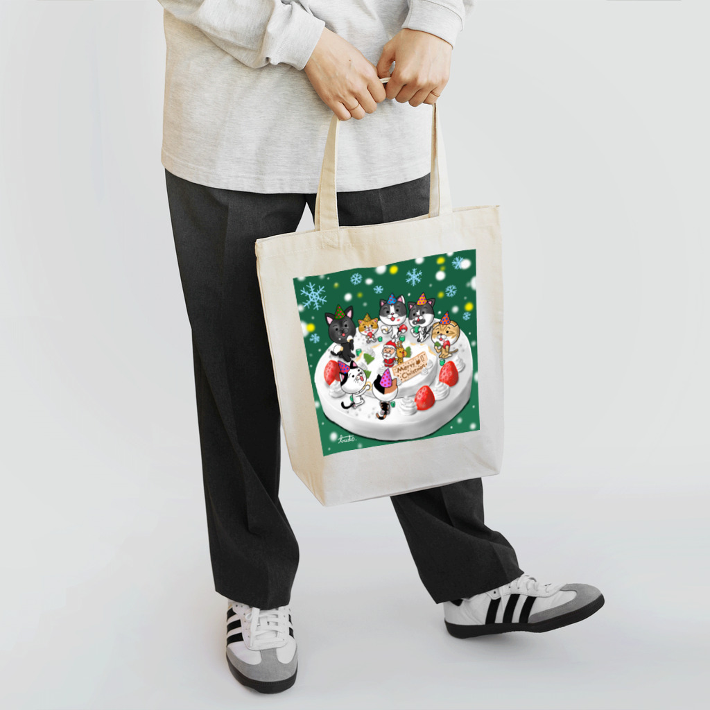 ブドウのブドウのクリスマスパーティー Tote Bag