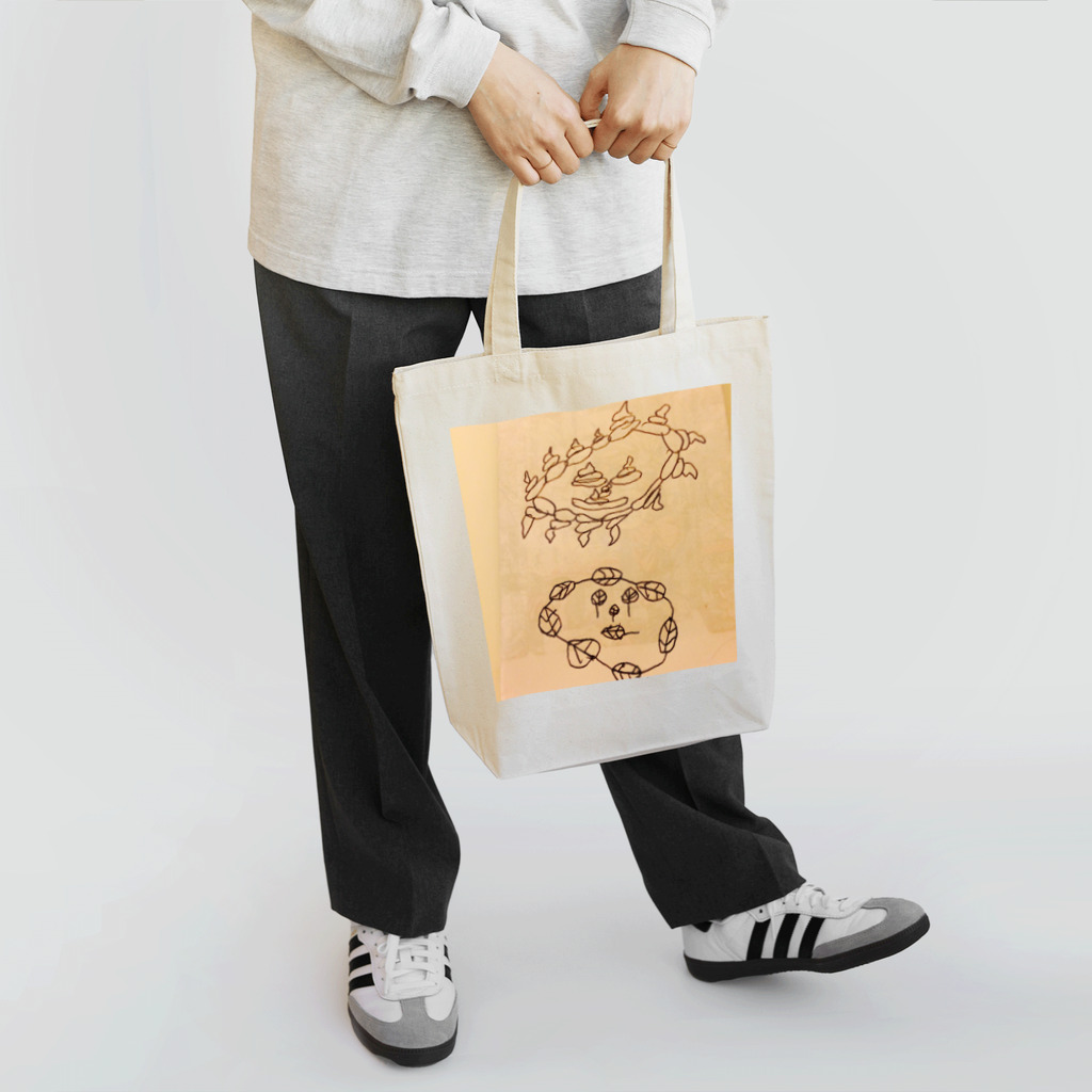 shop oh!la!la!のUNCHI KUN and HATTPA KUN Tote Bag