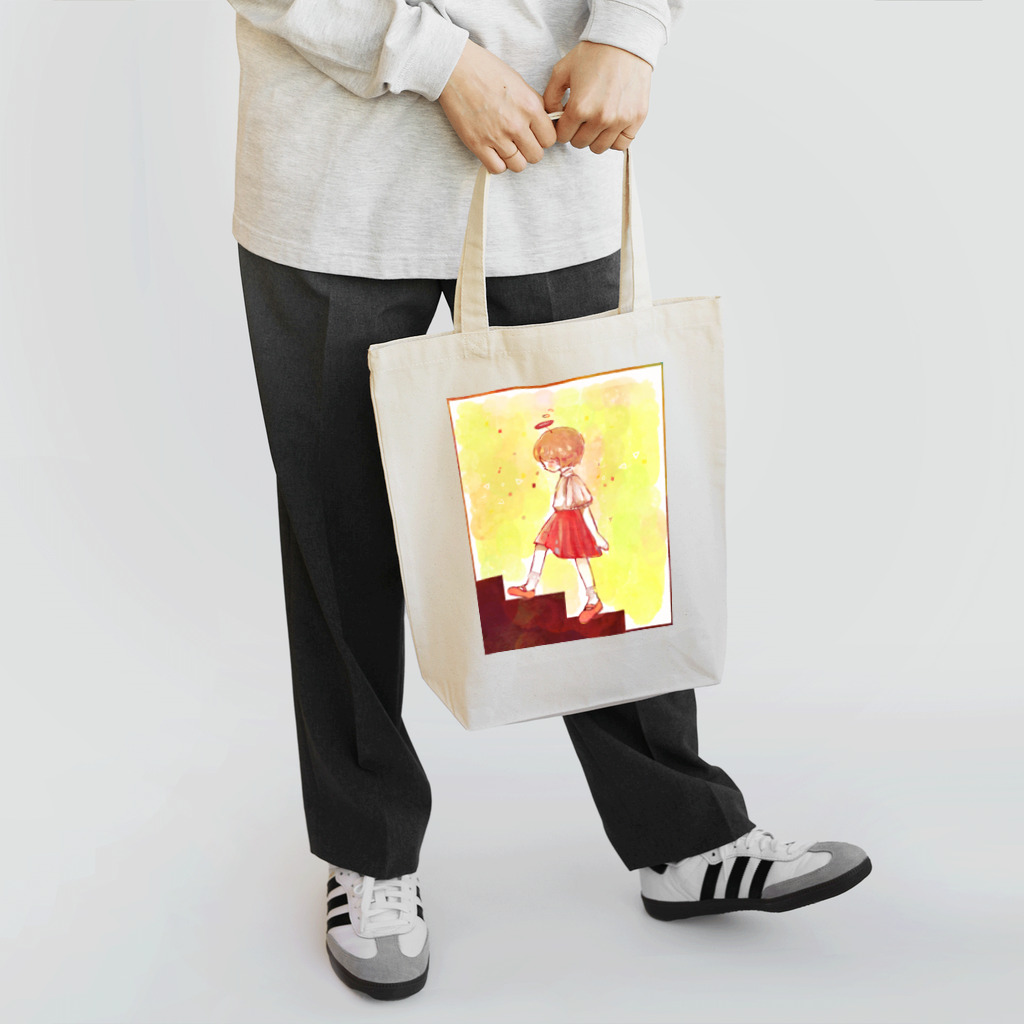 コトノハの階段を上るコトノハちゃん Tote Bag