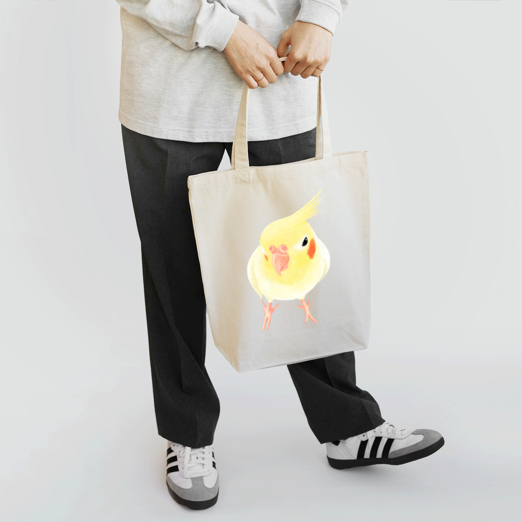 まめるりはことりのオカメインコ　おすましルチノー【まめるりはことり】 Tote Bag