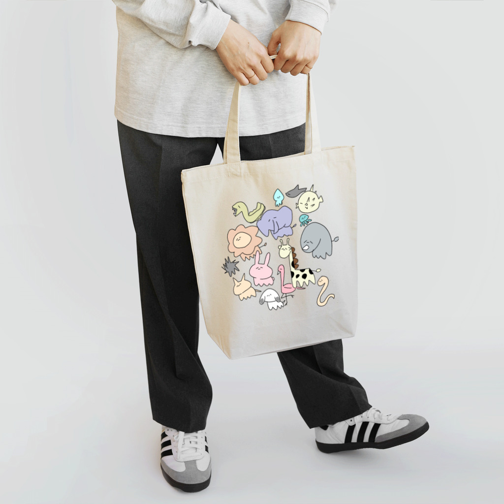 RABBIT のへなちょこアニマル Tote Bag