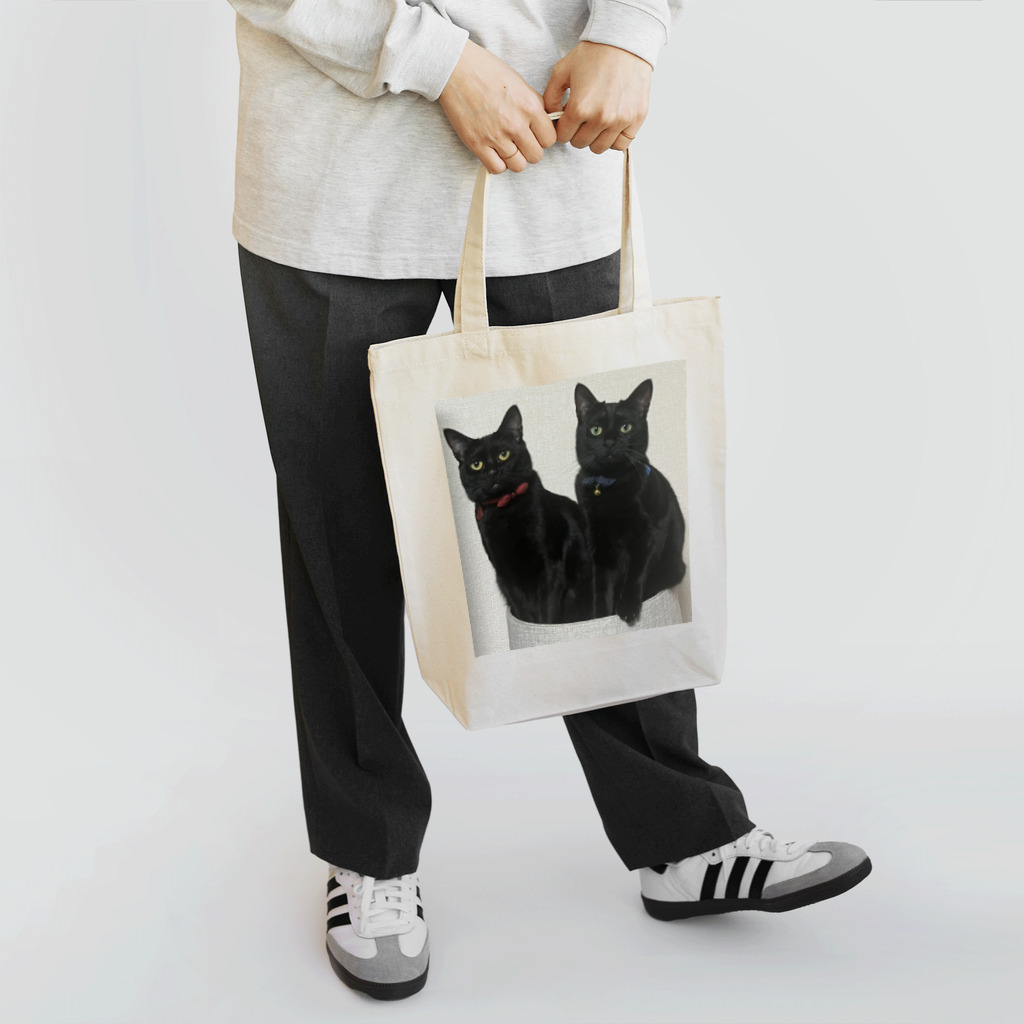 ネコ very cute foreverのスヤとヒメとお買い物 トートバッグ