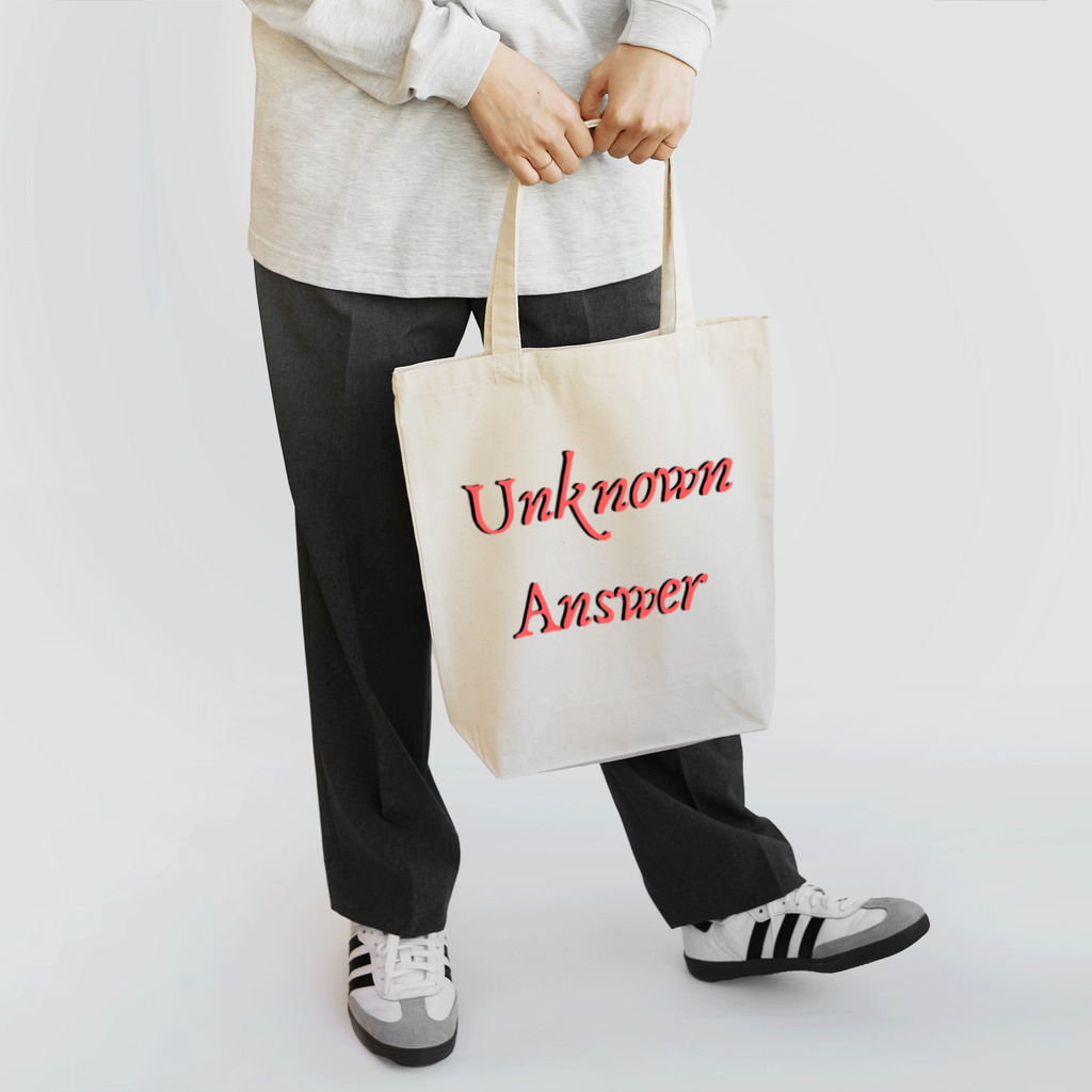 Unknown AnswerのUnknown Answer Tote Bag