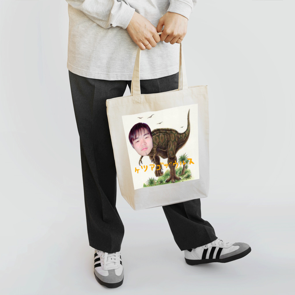 Meaのケツアゴザウルス Tote Bag