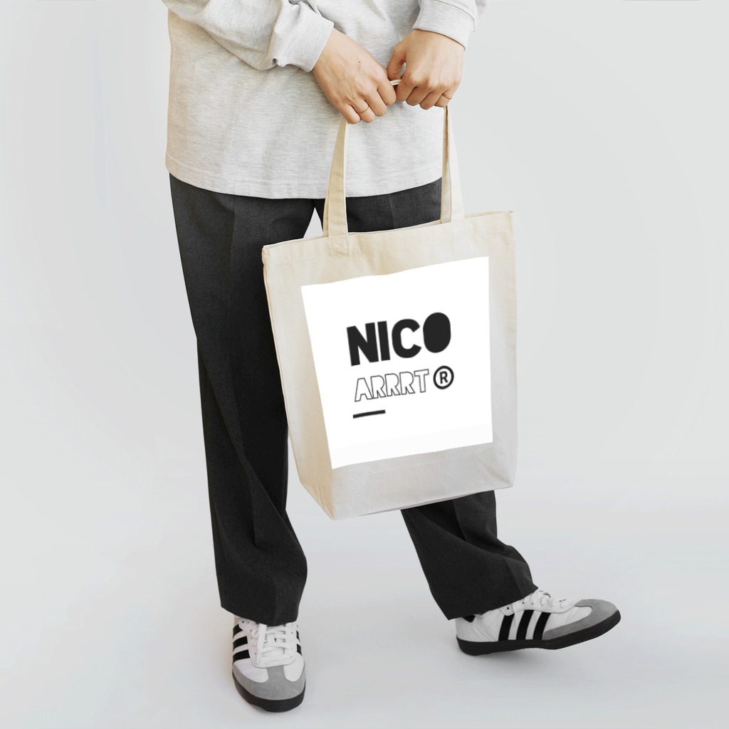 NICOARRRTのオリジナルグッズ Tote Bag