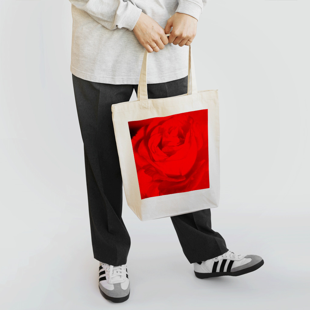 usagiの赤い薔薇 Tote Bag