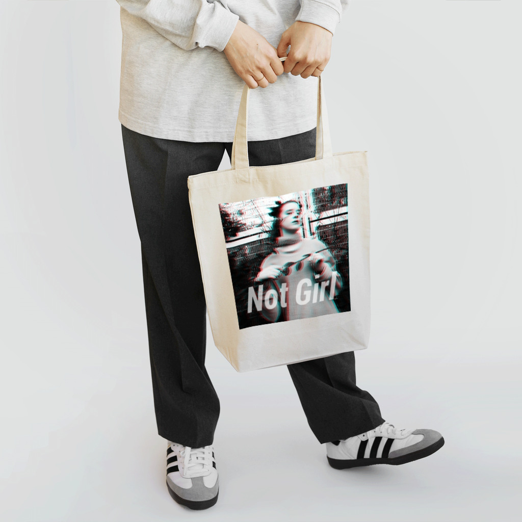 NOTBITCHのNOTBITCH notgirl Tote Bag