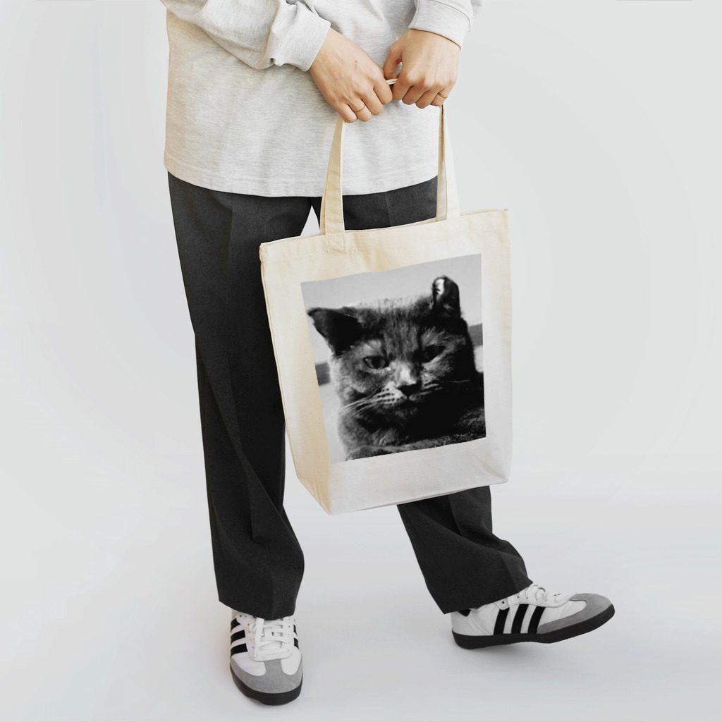 マフィア猫アイテムのマフィア猫アイテム　重要参考人ハスキー Tote Bag