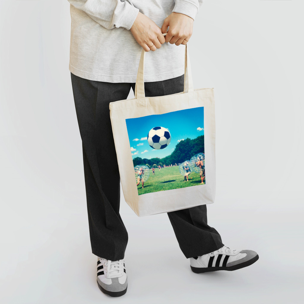 Bubble SoccerのBubble Soccer Tote Bag