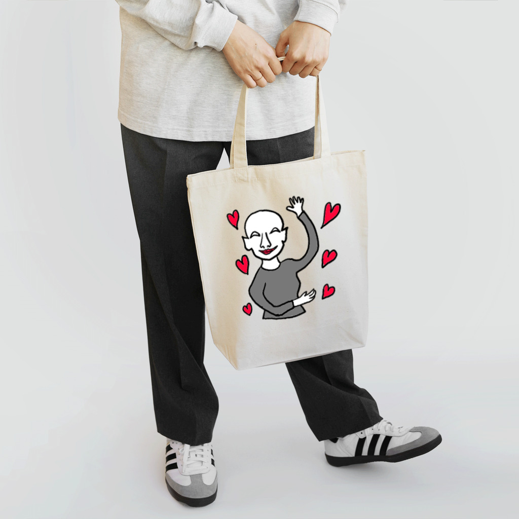 えかきにゃんこのお店♪の肉欲様・・ハート Tote Bag