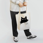キャッティ（オフィシャル）ネコ好き集まれ!!のBLACK CATシリーズ（ネコ/猫） トートバッグ