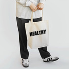 FUN TIMES POSITIVE VIBES。 のHEALTHY Tote Bag