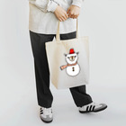 kikoのAlpaca's snowman Tote Bag