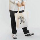 ym303bass オフィシャルショップのウォンバットとディジュリドゥ Tote Bag