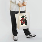 J. Jeffery Print Galleryの絶滅危惧種の猿とツバキ Tote Bag