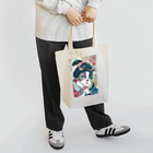 長友心平の浮世絵ボストンテリア Tote Bag