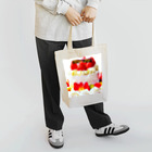 SWEET*× SWEET*のフルーツたくさんケーキのトートバッグ Tote Bag
