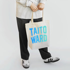 JIMOTO Wear Local Japanの台東区 TAITO WARD トートバッグ