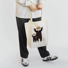 かざあなのレッサーパンダ息子も参戦 Tote Bag