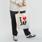 rakugayaのI LOVE JAF トートバッグ