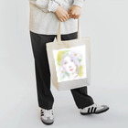 isiko　Miyahara Izumiのお花と水彩の子 トートバッグ
